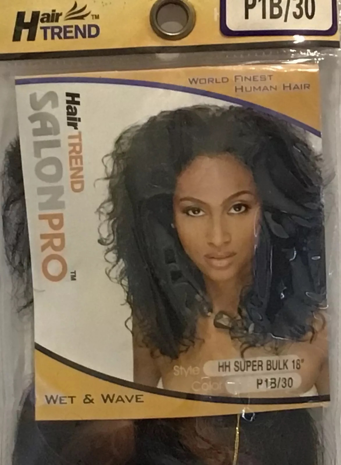Hair Trend Salon Pro World Finest HH Super Bulk 18” Wet & Wave U Choose Color