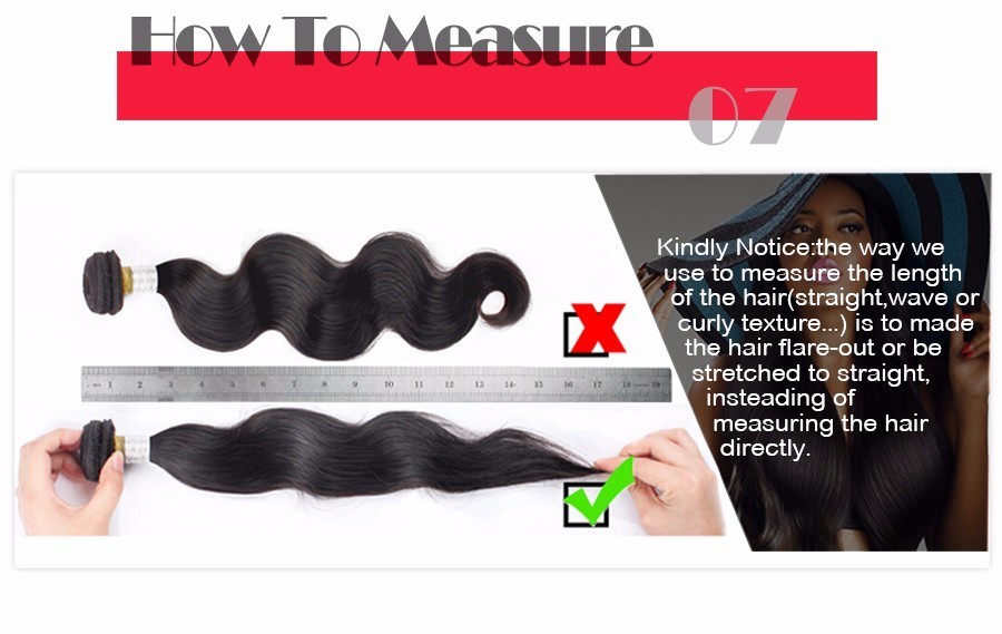 3Bundles 300g 7A Virgin Human Hair Extension Weave Weft Frontal Lace Closure B81