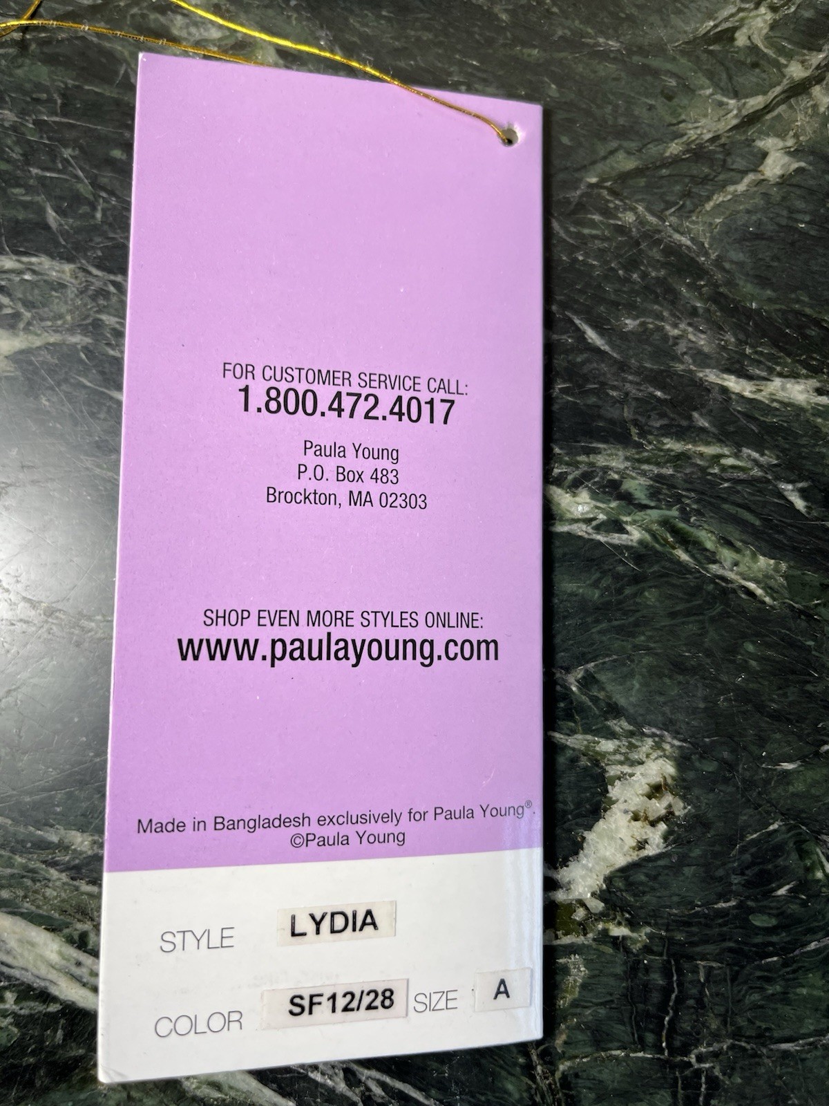 Paula Young Synthetic Lydia Wig A5591 NWT Size Average Color SF 12/28 Honey