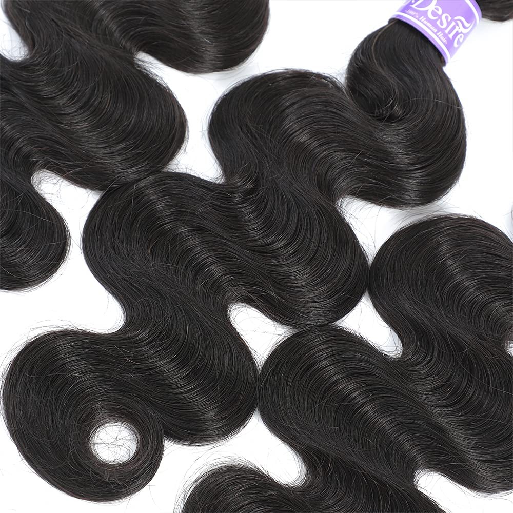 Udesire 16A Brazilian Body Wave Virgin Hair 3 Bundles 14 16 18Inch 100