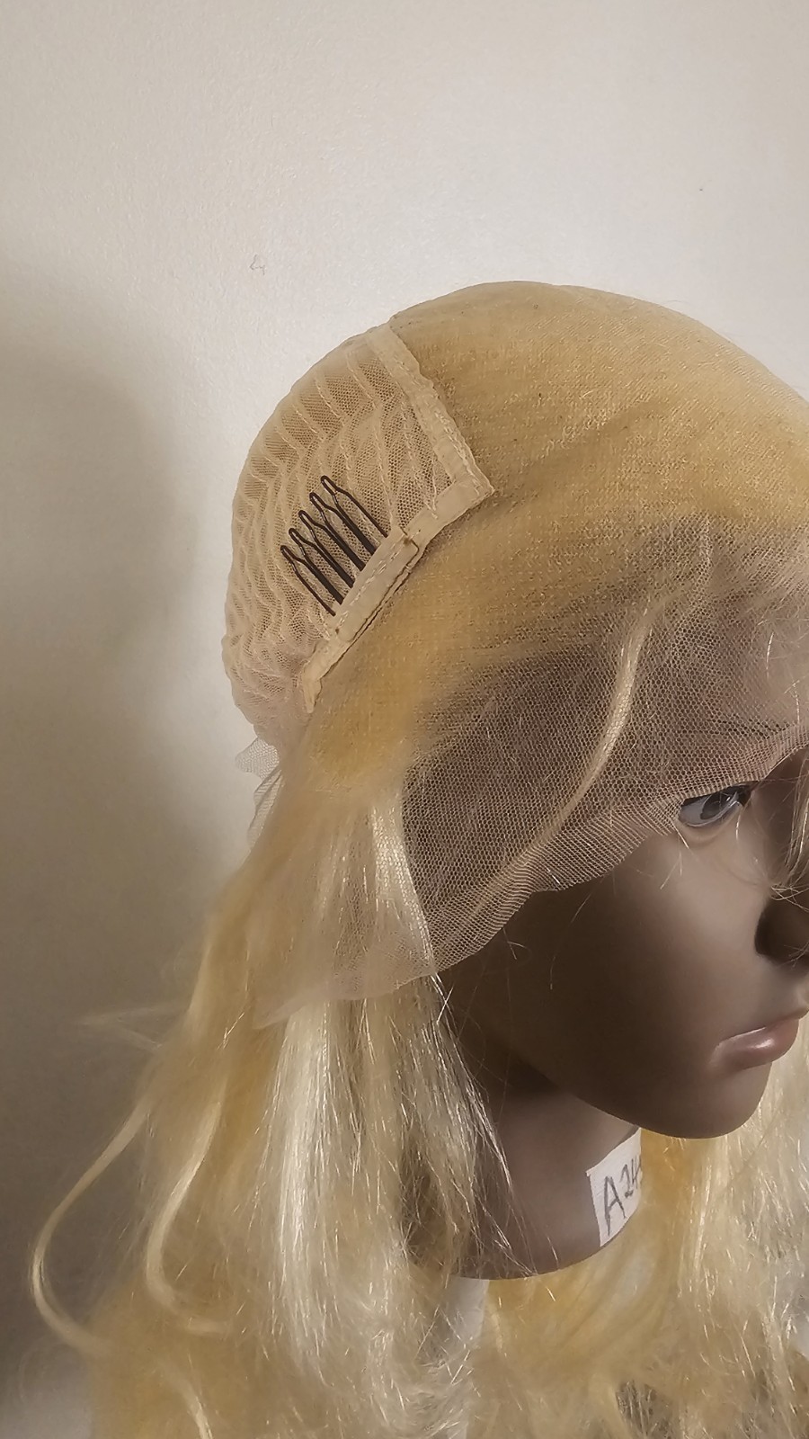 New High Quality regular Top 28″ straight 100% Virgin Human Hair Lace front Wig
