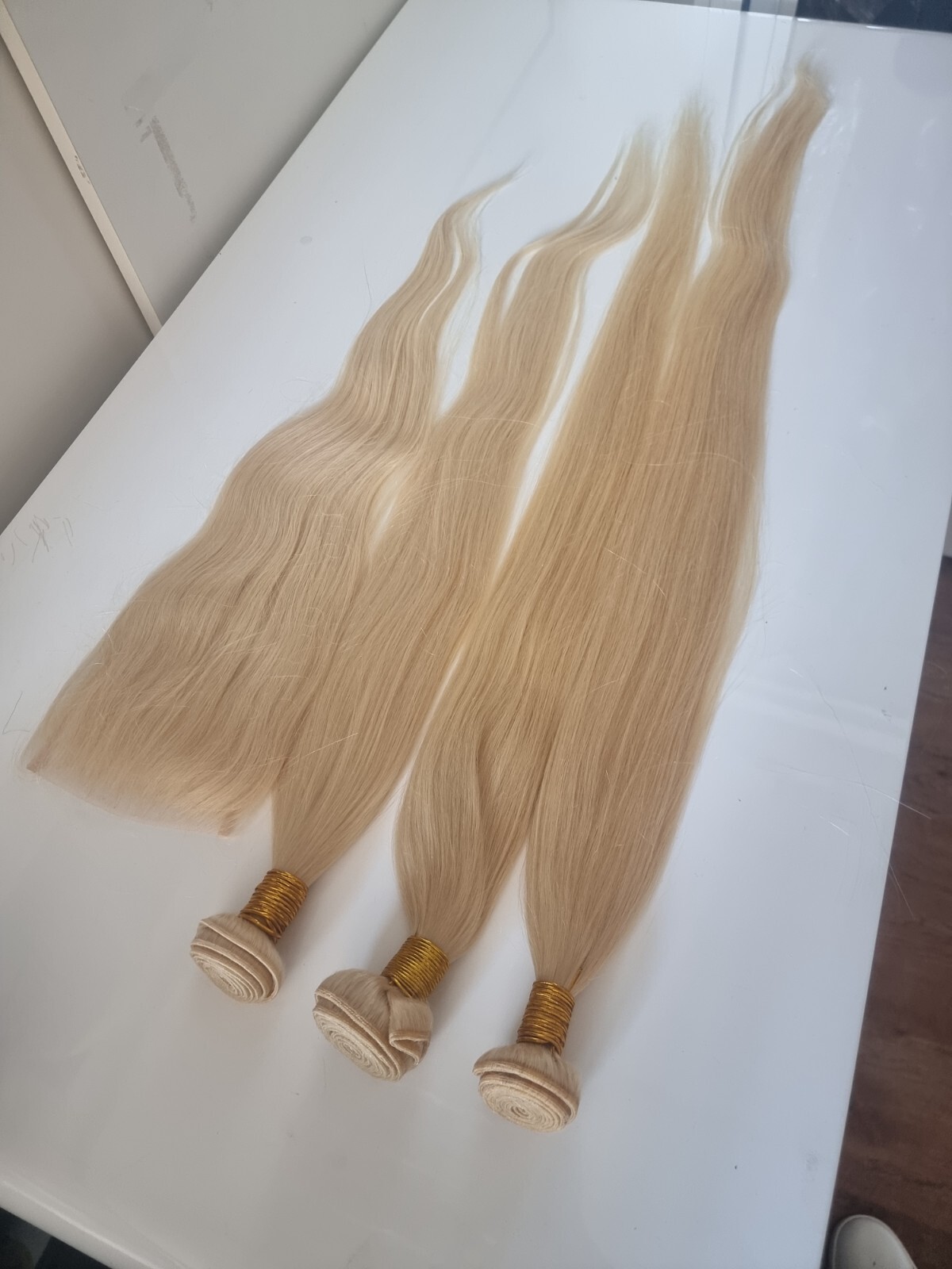 12A BRAZILIAN VIRGIN HUMAN HAIR BUNDLE 30+32+34&26INCH 5X5 WIDE LOSURE STRAIGHT