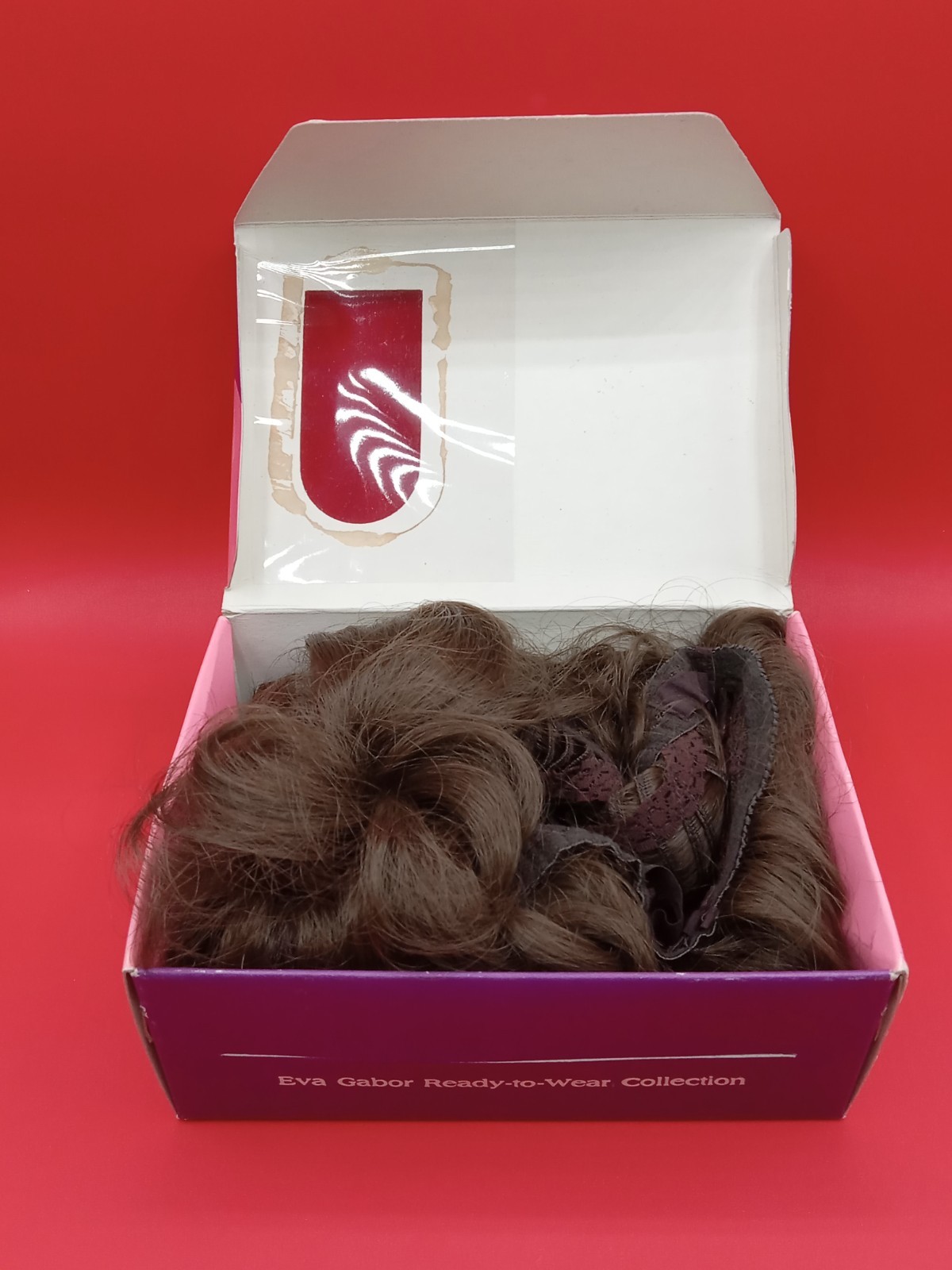 1980s Eva Gabor PermaTease ready to wear brown wig