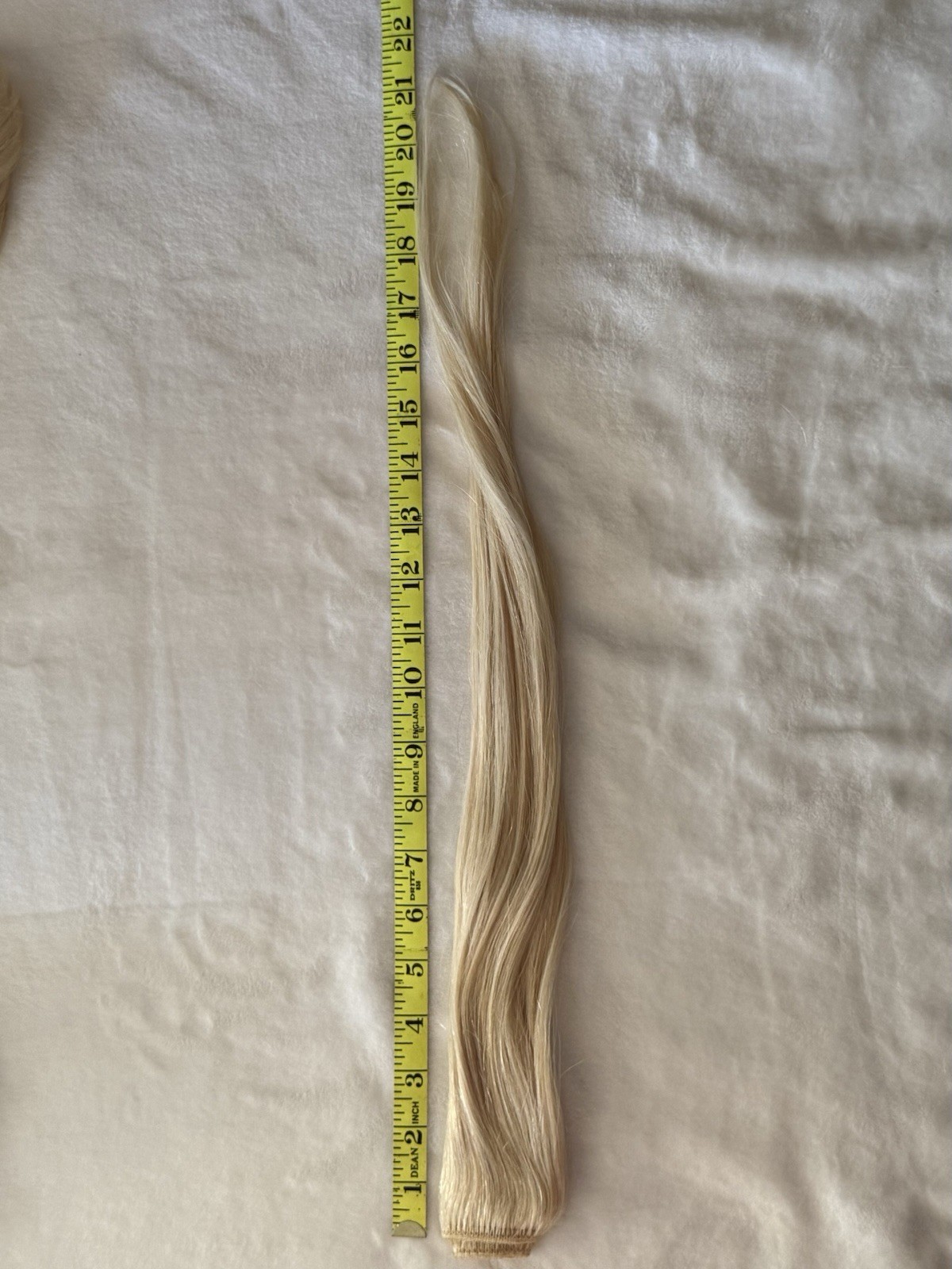 VP FASHION Human Hair Clip-In Hair Extension Blonde 16-18 inches