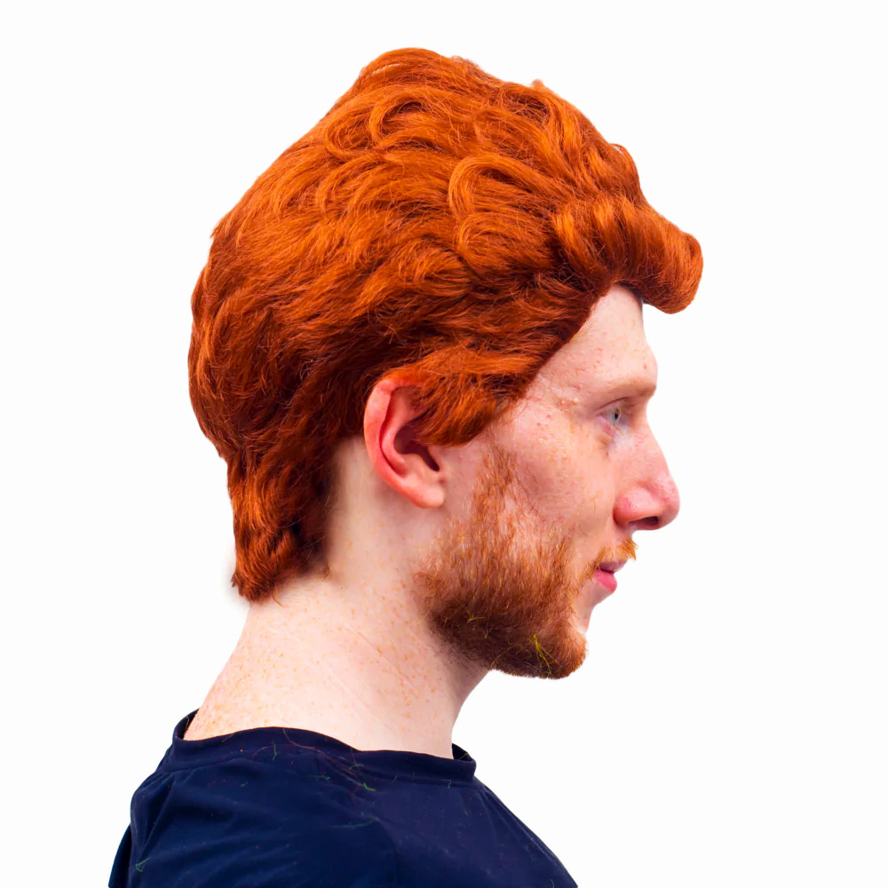 Butthead Cartoon Character Adult Unisex Halloween Cosplay Costume Accessory Wig