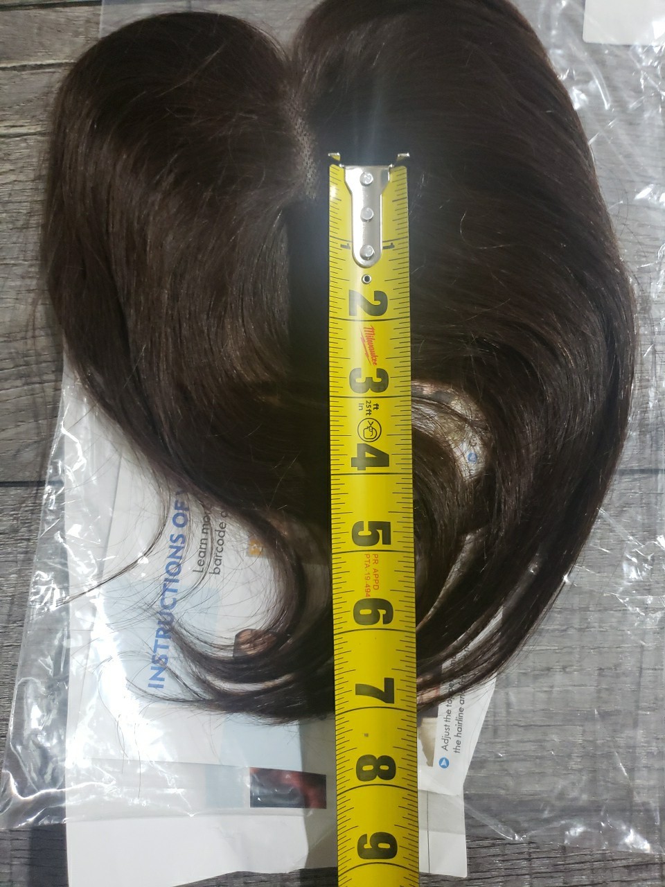 Hair Toppers for Women Real Human Hair Extensions 3.1″*4.3″ Swiss Base #2