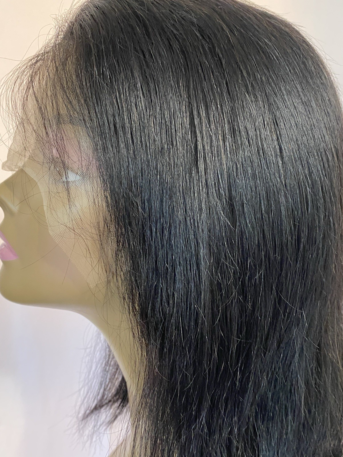 NEW 13×6 HD Lace Straight Bob Wig 12″ Glueless Pre-Plucked Blunt Cut 180 density