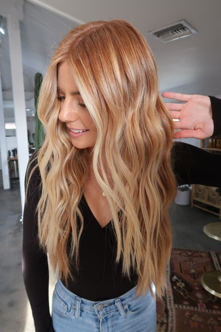 Warm Brown with Light Creamy Blonde Highlight 100% Human Hair Lace Front Wigs