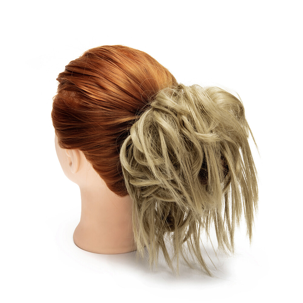 Thick Messy Bun Hair Scrunchie Wrap Hair Extensions Accessories Real As Human HS