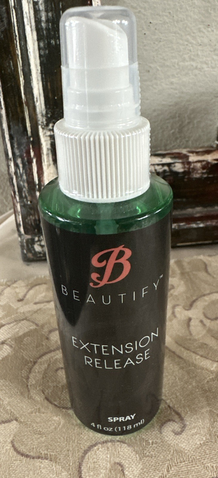 BEAUTIFY Hair Extension Release 4oz Spray bottle by Walker Sealed New