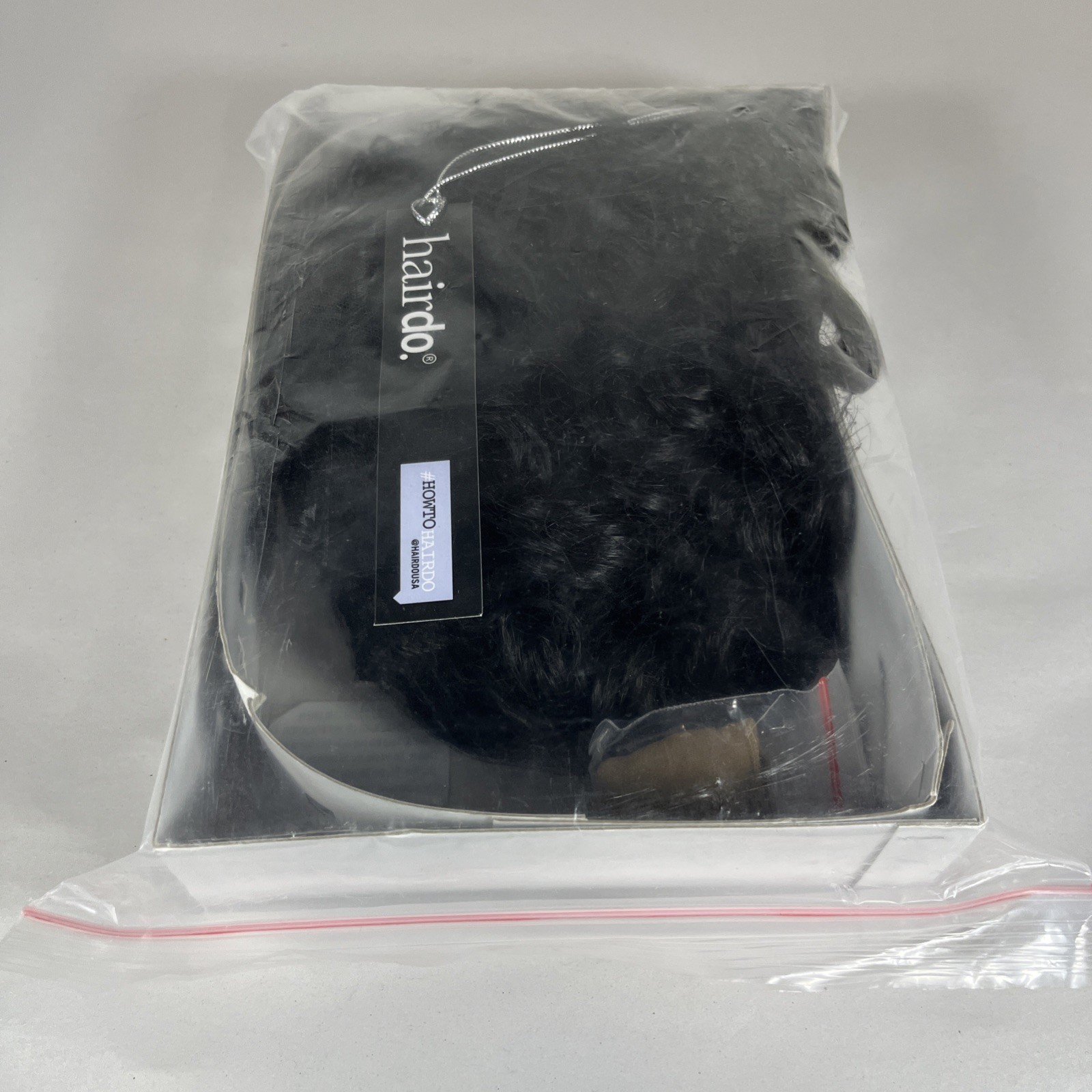 Hairdo Relaxed Coils Mid Length Average Midnight Brown / Dark Brown Wig New