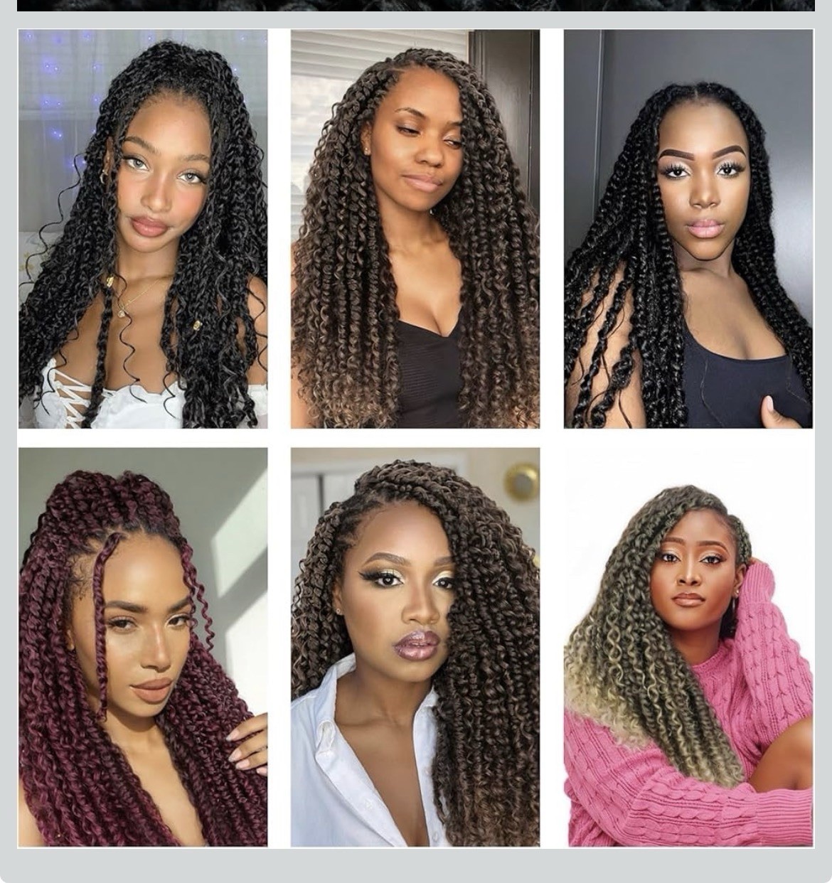 passion twist crochet hair