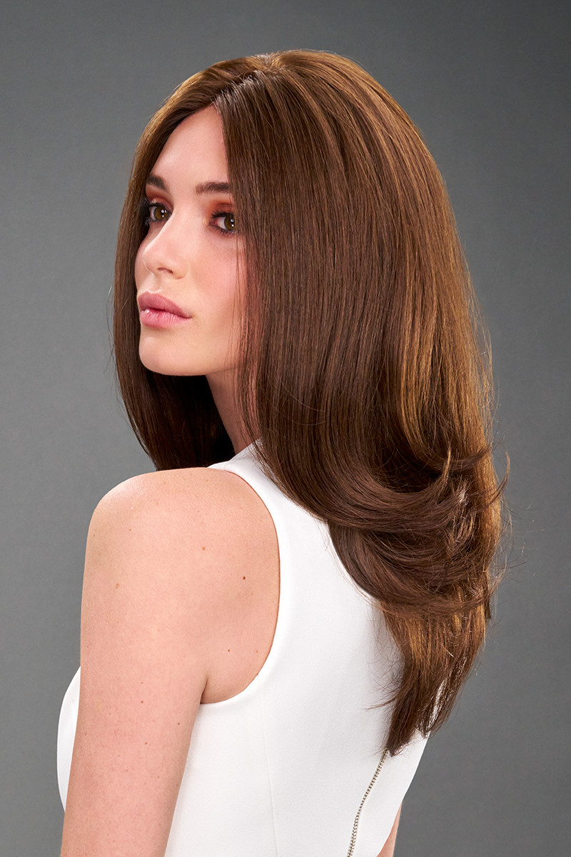 LAYLA WIG Jon Renau-22F16S8 VENICE BL-100% Human Hair-SwissLaceFront-FRENCH TOP