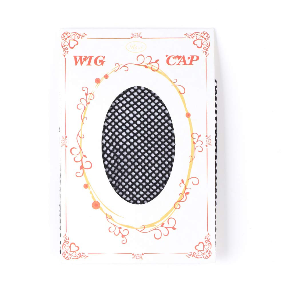 1 Pack Dreamlover Black Wig Caps with Thick and Strong Nylon Thread, Durable Mes