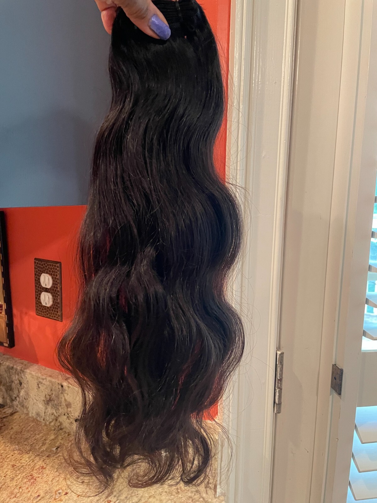 Authentic Raw Indian Natural Wave Hair Extensions Natural Color