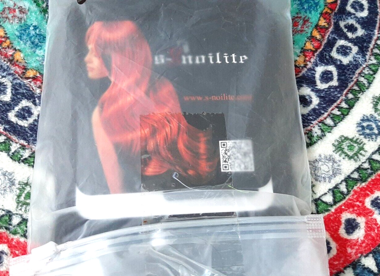 S-Noilite Clip Hair Extensions ~ 4A Dark Brown / 16″ Straight ~ NWT #022