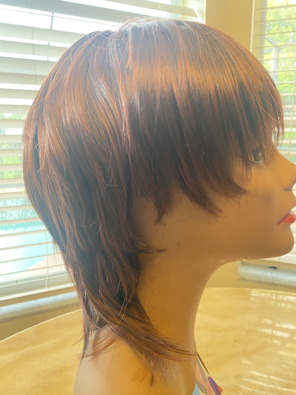 MODERN WAY FASHION PRINCESS WOMEN’S SYNTHETIC SHORT WIG – DARK BROWN