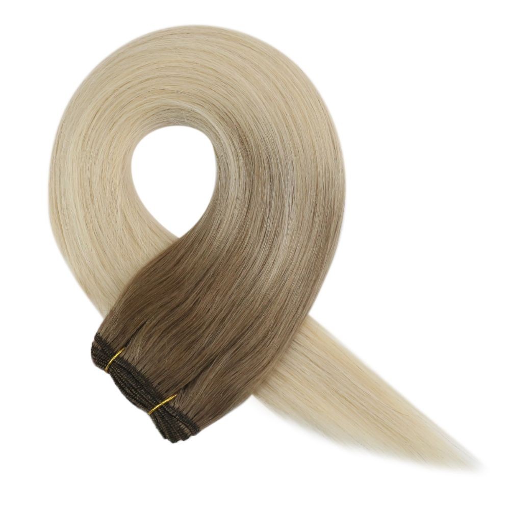 Sunny Hair WEFT 18in Light Brown Balayage Blonde Extensions HW_BA8A-60_100G4