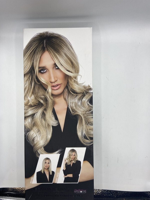 MEGAN MCKENNA’S BOUNCY BLOW EASILOCKS 2-IN-1 HAIR 14″ 70G 22″ 110G BROWN COCOA
