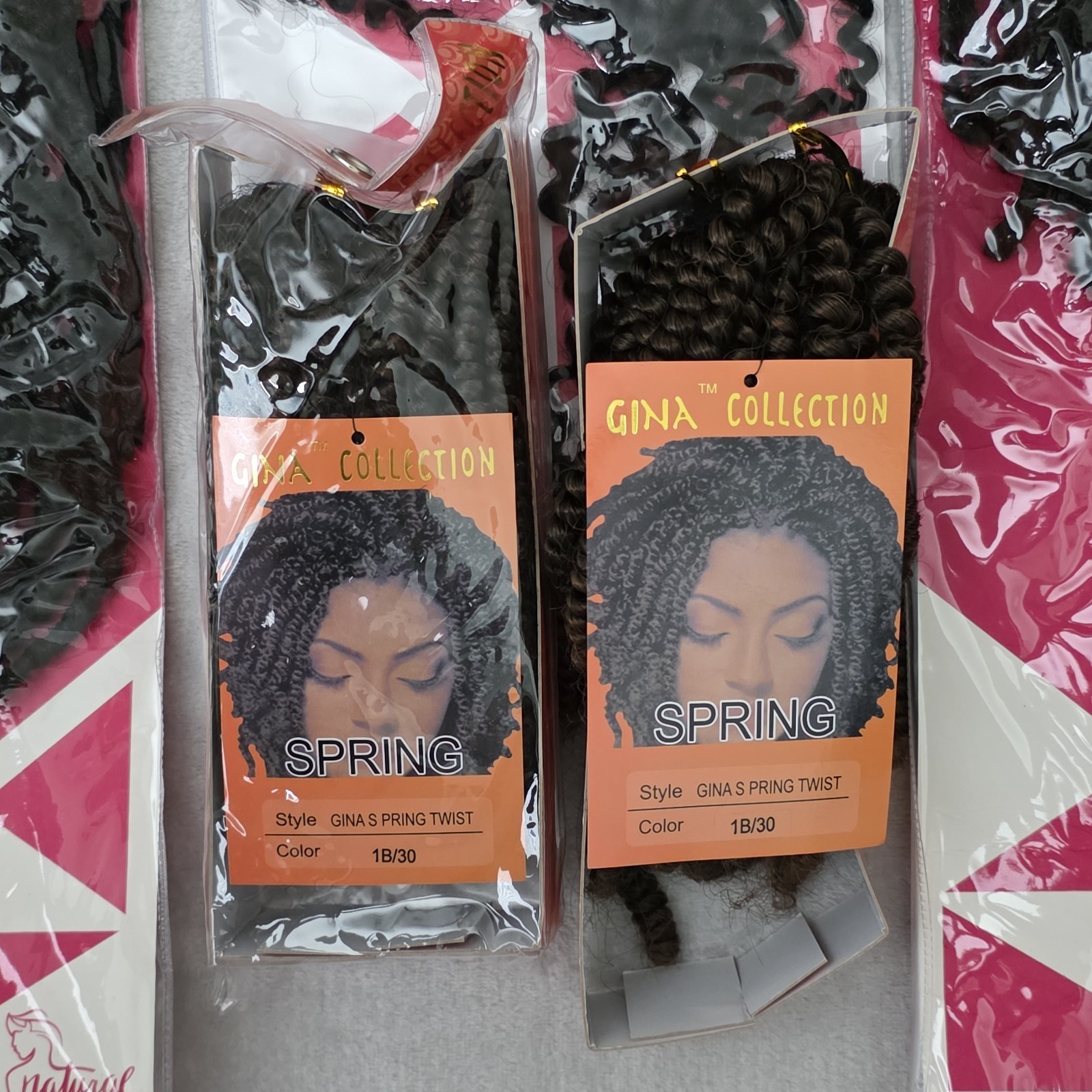 Mayde Gina Hair Lot Spring Twist Braid Soft Loc Extra Long Water Curl 38″ 26″