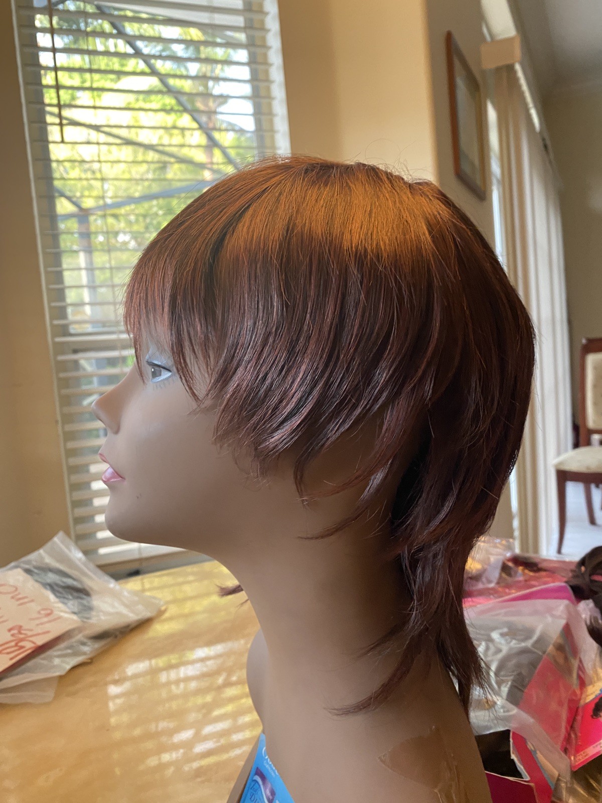 MODERN WAY FASHION PRINCESS WOMEN’S SYNTHETIC SHORT WIG – DARK BROWN