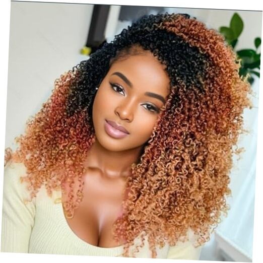 210 Strands Yanky Twist Crochet Hair Pre Looped 14 14 Inch (Pack of 7) T1 30 27