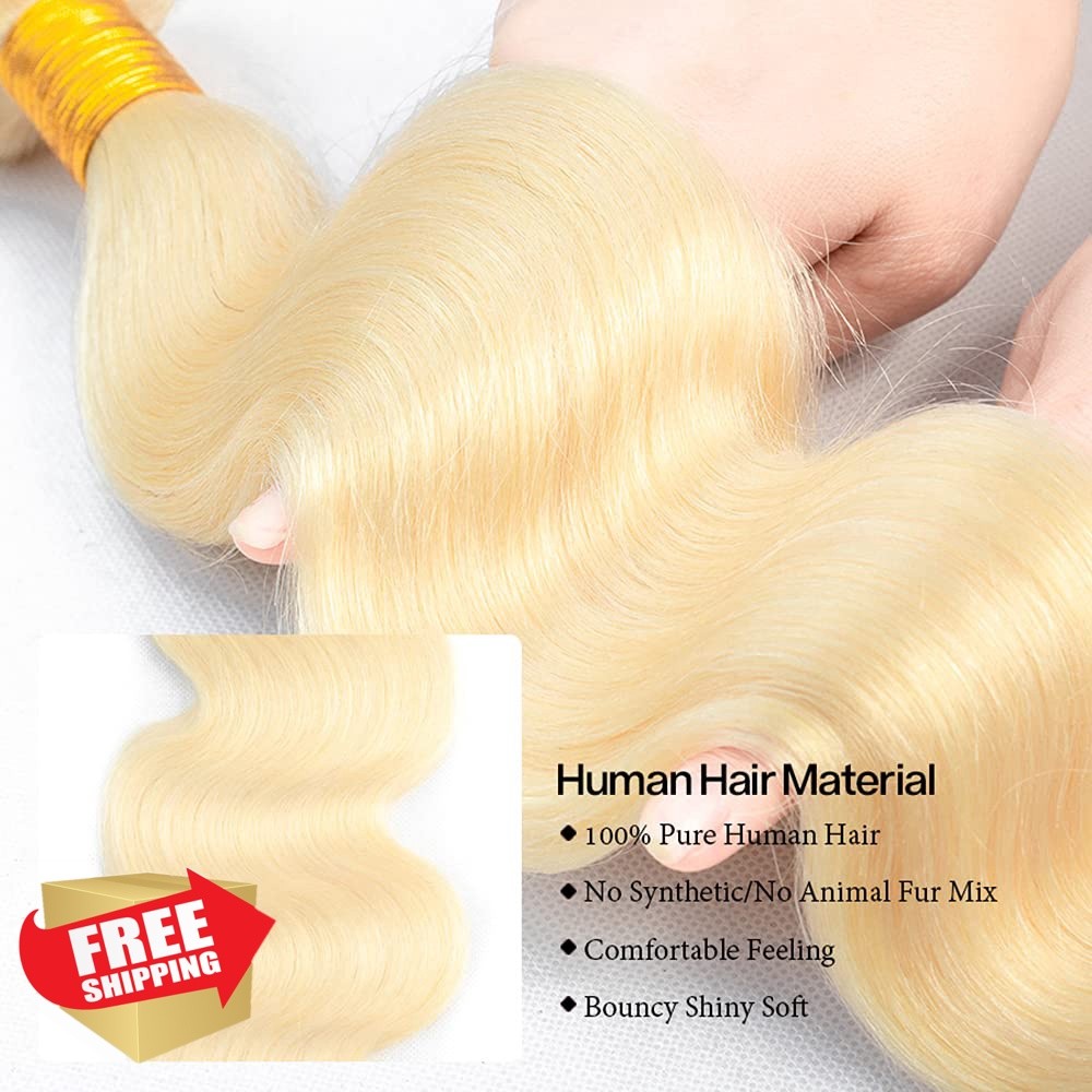 FuivJuix #613 Blonde 18 20 22 Inch Body Wave