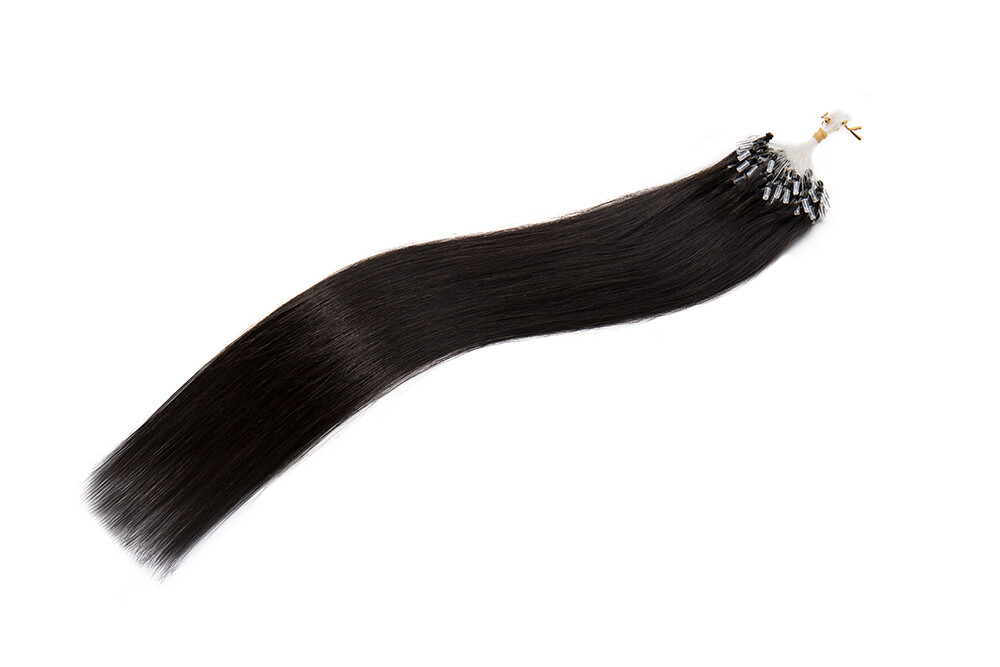 Micro Ring Human Hair Extensions Microlink Loop Beads 100% Remy Hair Highlight