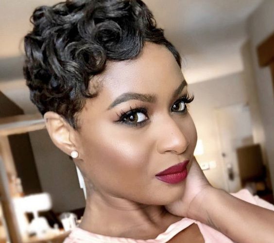 Human Hair Wigs Pixie Wigs Pixie Cut Short Wave Wigs for Women