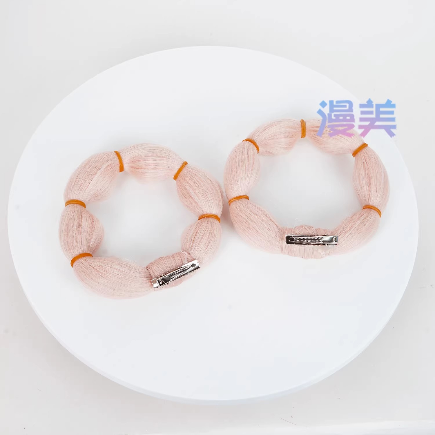 ZZZ Zenless Zone Zero Zhao Pink Long Hair Wig Halloween Cosplay Prop Hairpiece