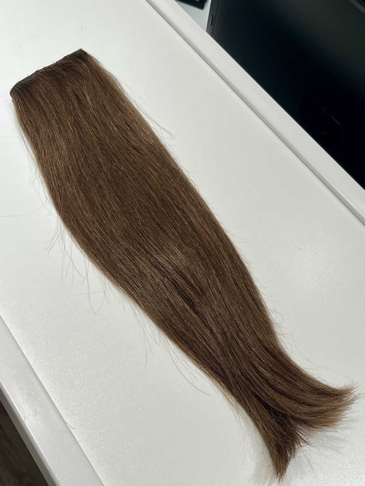 HALOCOUTURE Original Layered Human Hair Extension 18” COLOR 3 Medium Dark Brown