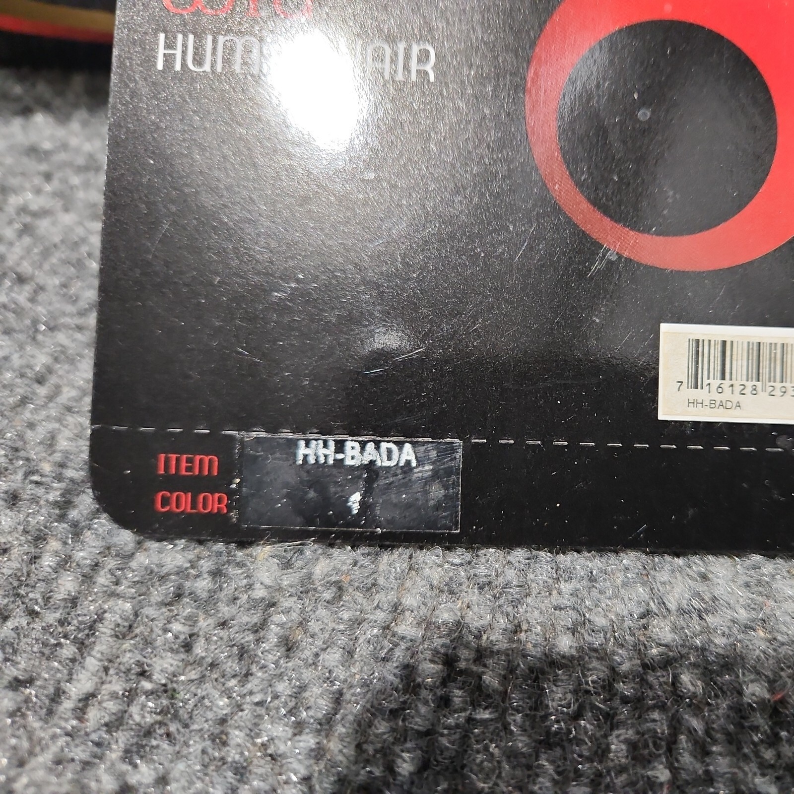 Beshe Human Hair Wig HH Bada Color 1 Black