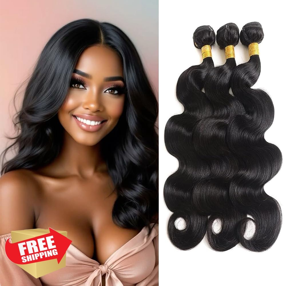 Dowstalgirl Body Wave 18 20 22 Inch Human Hair 3 Bundles