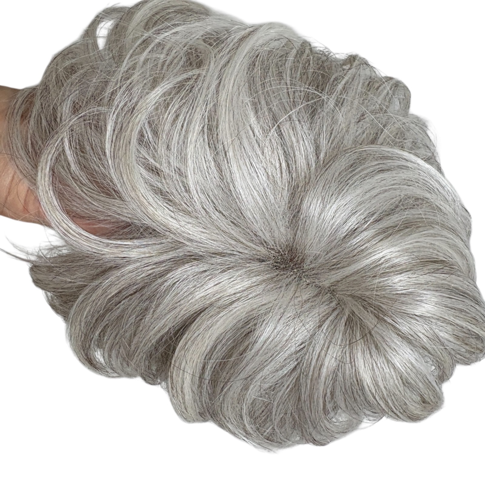wig NWT in box COVER Ellen Wille Silver Mix short 2.2oz high heat mono-part