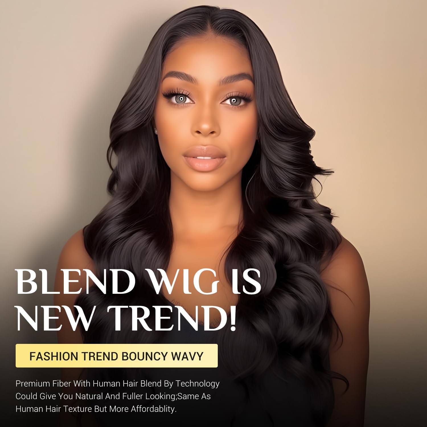 Teslal Black Pre Cut Lace Wear And Go Body Wave 6X6 Hd Lace Wigs 260 Density