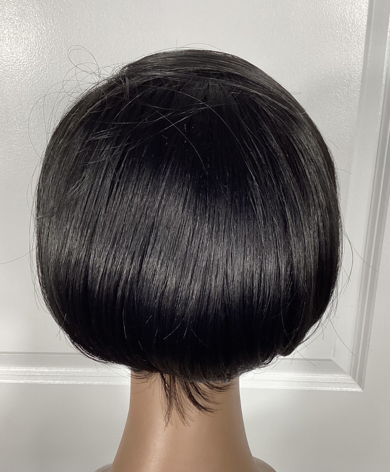 Jazz Wave Lace Front Wig Short LCS 130 Bob Black Tangle Free Synthetic EUC O-4