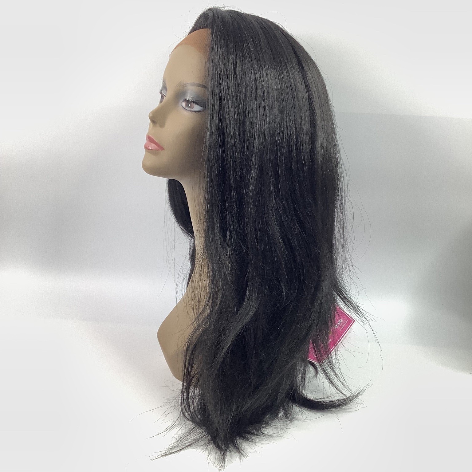 Magic Lace MLF51 Silk Base Lace Frontal Wig 1B Off Black Straight