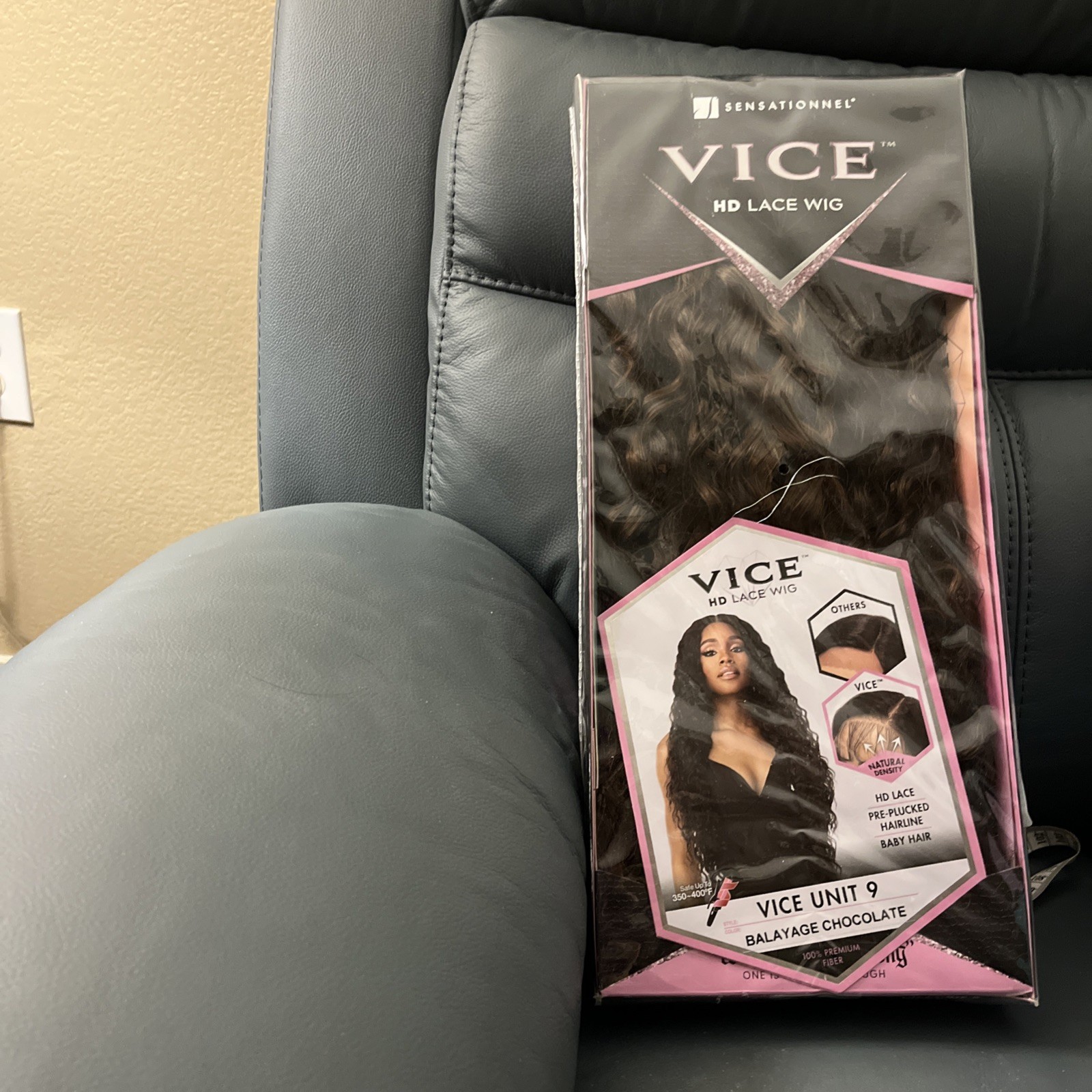 VICE UNIT 9 HD LACE WIG IN BALAYAGE CHOCOLATE By SENSATIONNEL
