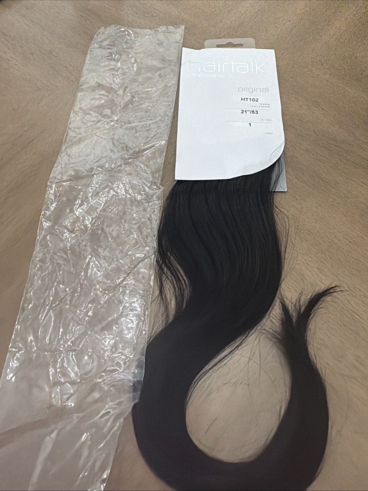 Hairtalk Extensions Original 21in Color 1 HT102