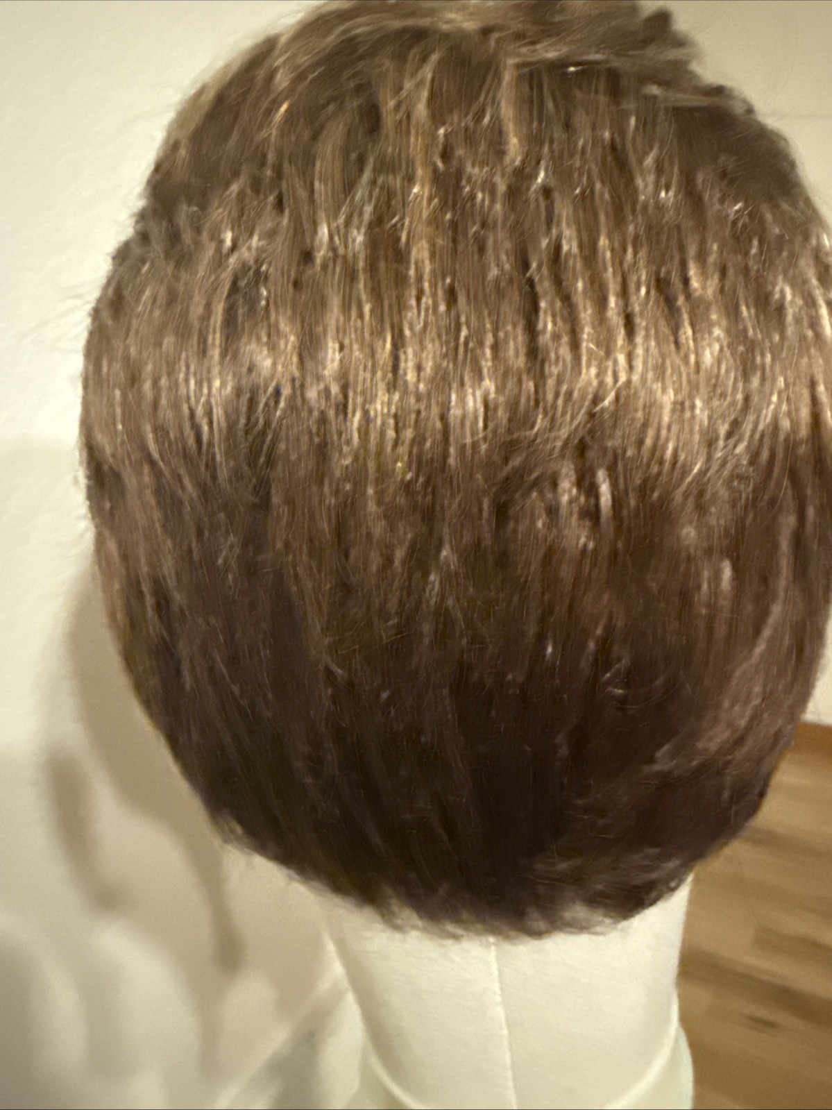 Wig hair, pixie Chocolate Brown Very Soft 292