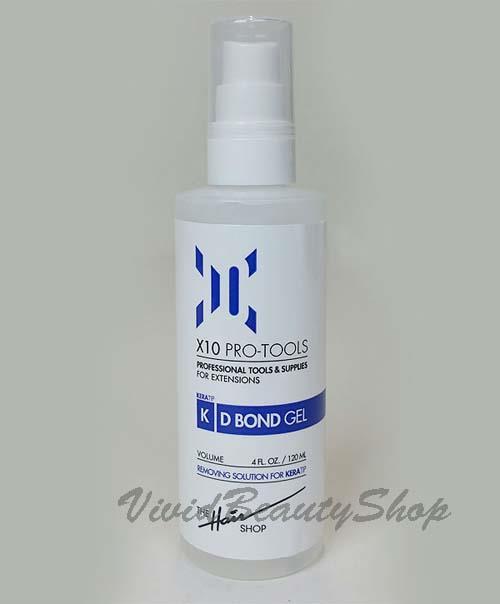 Super Keratin Glue Fusion Pre Bonded Tip D-Bond Hair Extensions Gel Remover 4oz