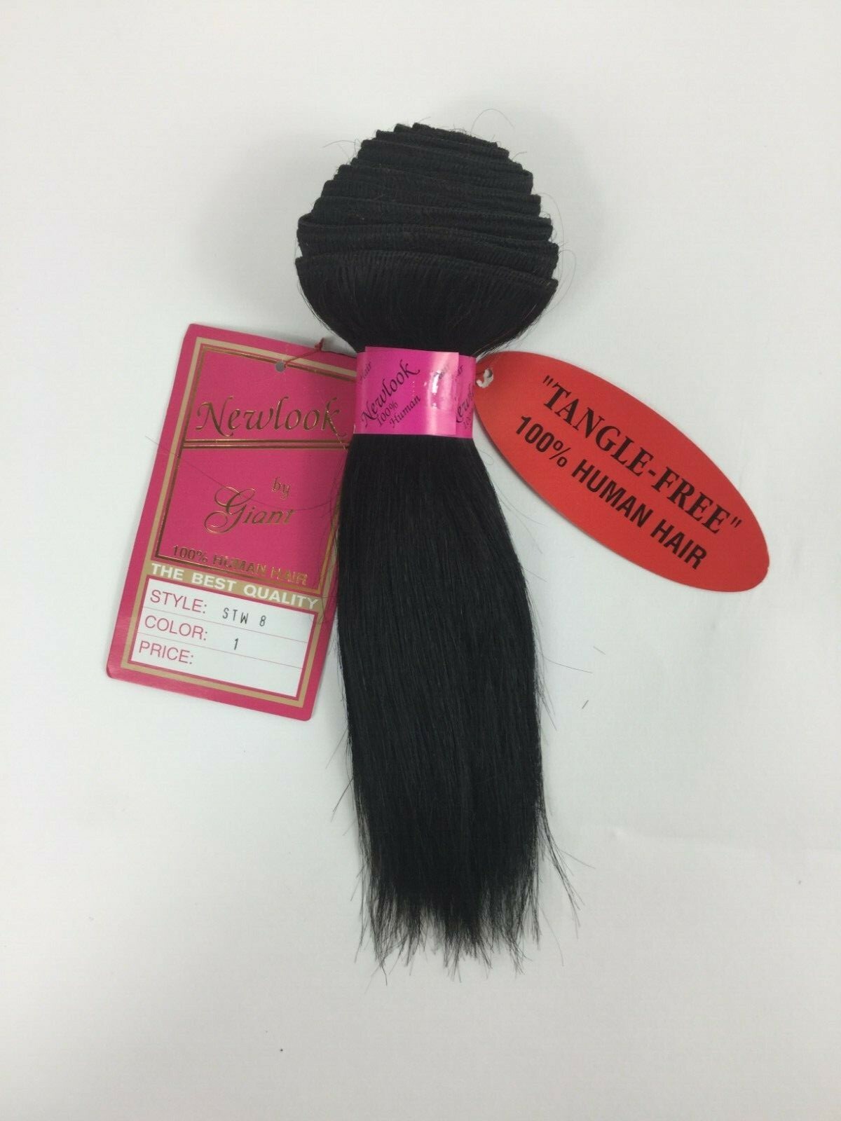 100% HUMAN HAIR Premium Straight 8″ Weaving Weft Color Soft & Tangle Free 4oz.
