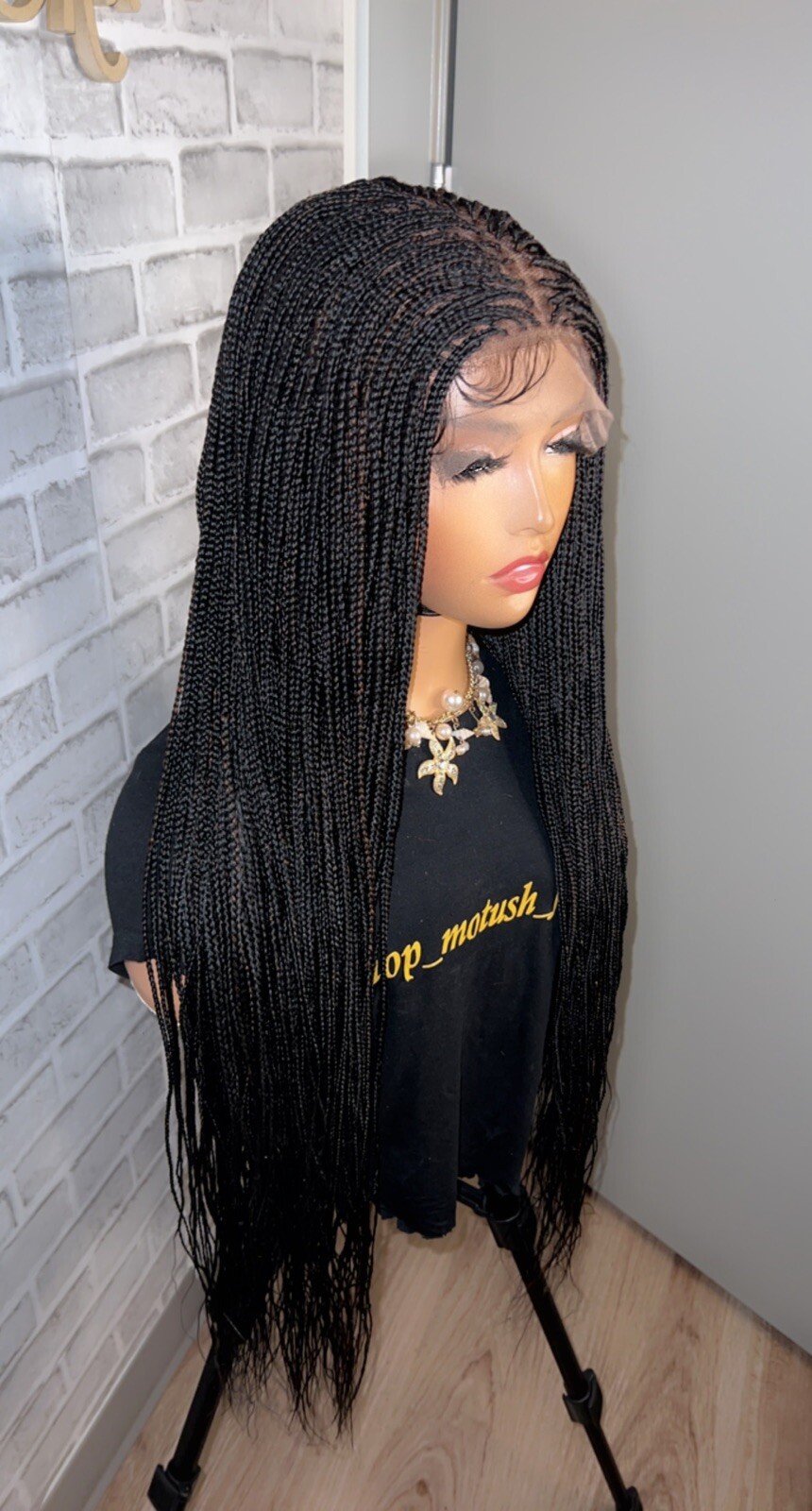 Small Size Knotless Box Braided Wig,Box Braid Wig, Knotless Braids,Lace Braids