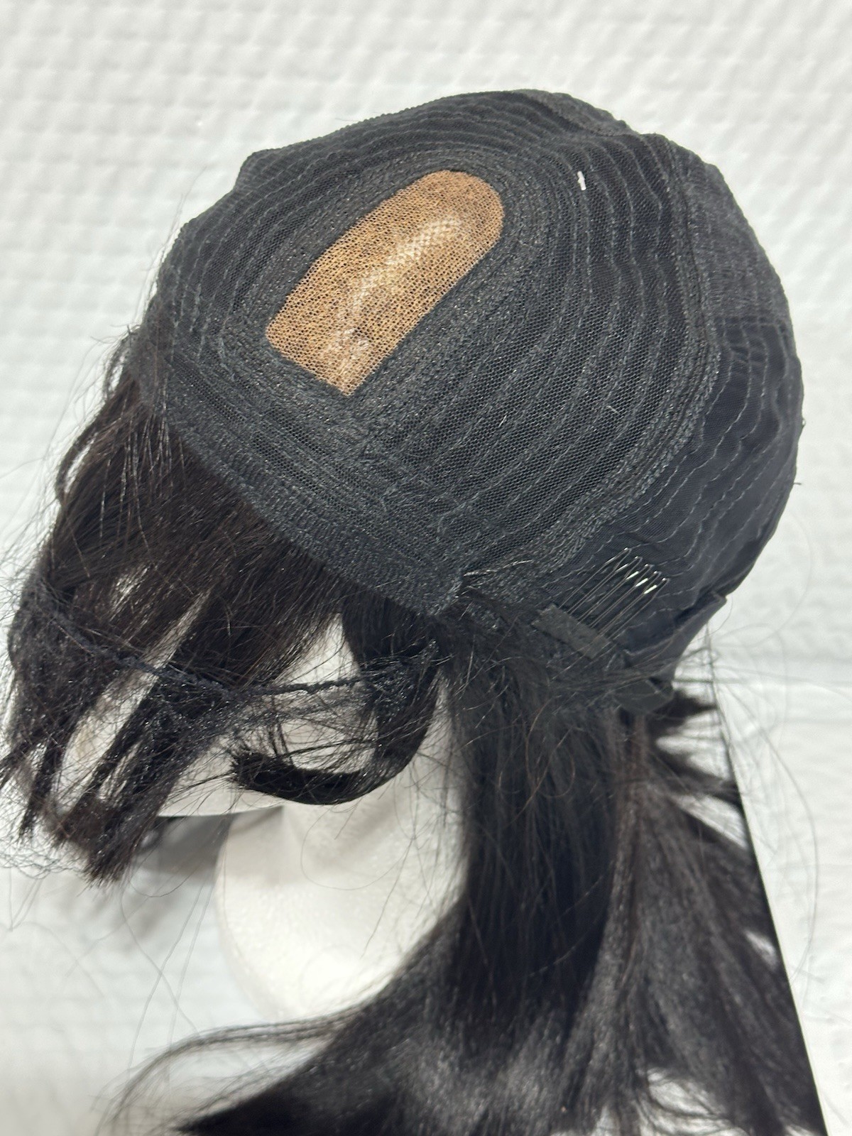 Luvme Human Hair Wig ALL DAY COMFORT WIG M Long Soft Hair New In Box!!.