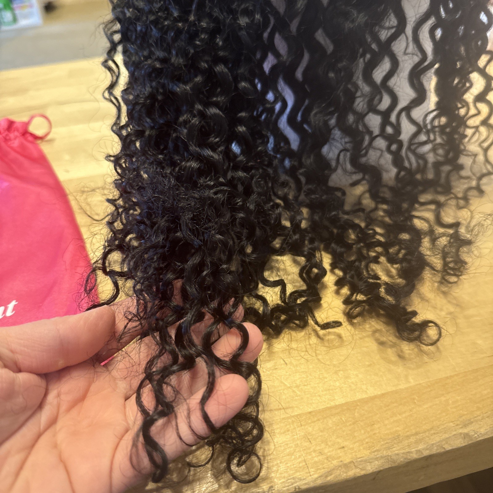 Black Wig Love At First Sight Made In P. R. C. New 24”