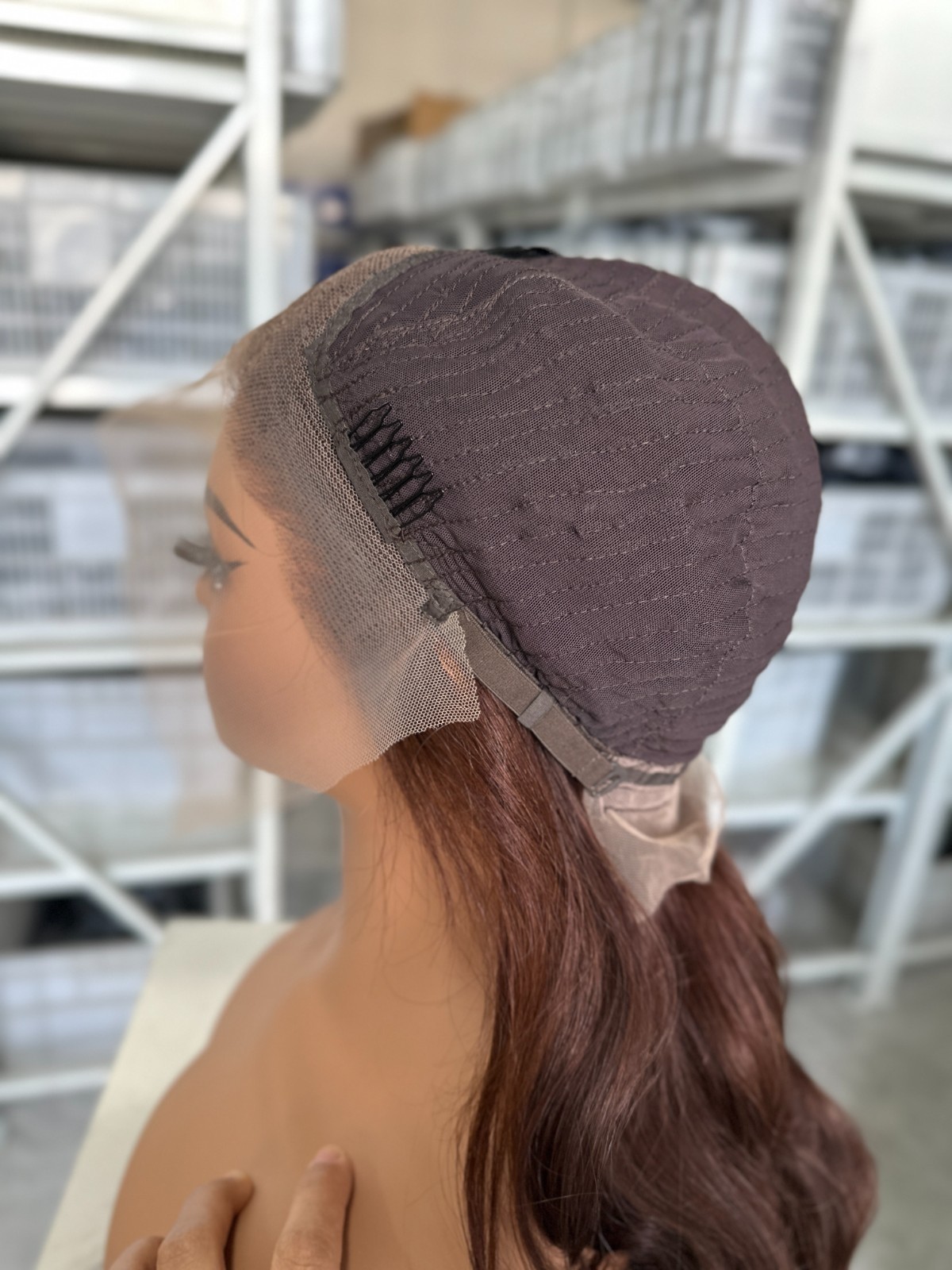 130% Body Wave 30inch Salon Brown 13×4 Transparent Lace Front Wig Human Hair