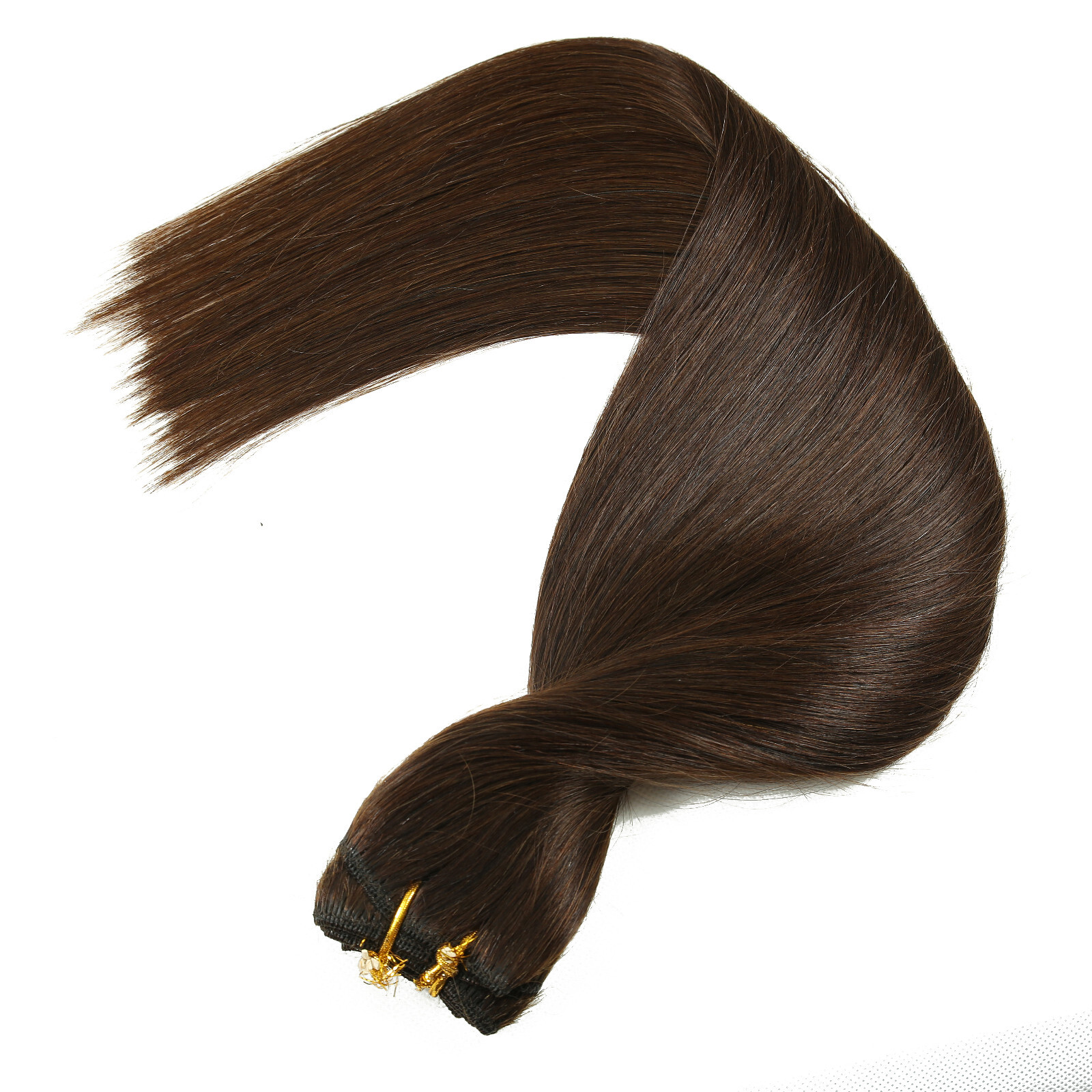 Sew in Wefts Hair Extensions 100% Real Human Hair Double Weft Bundles 16-30inch