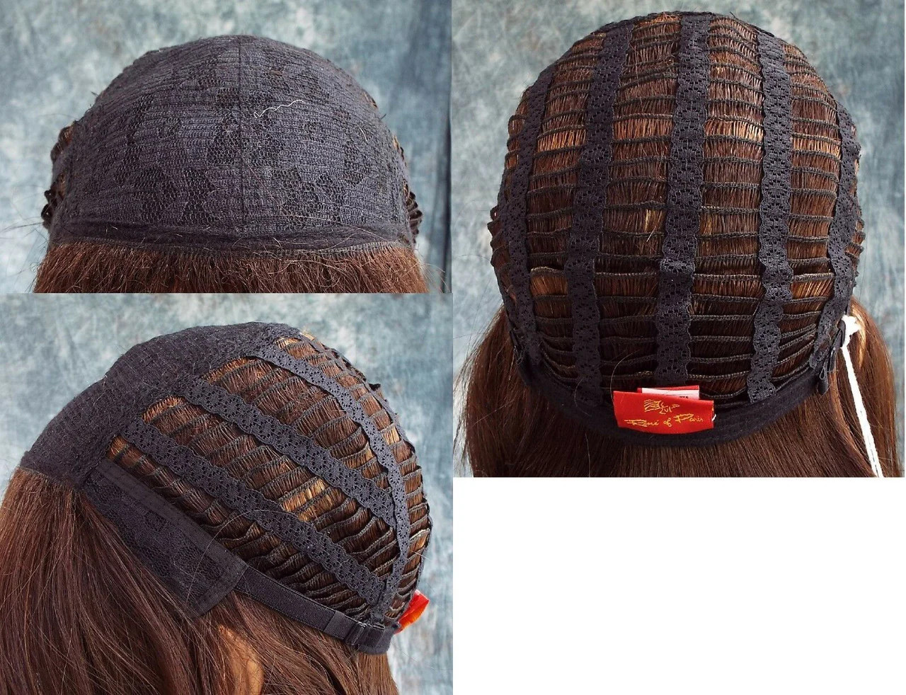 LAINE RENE OF PARIS WIG | COFFEE LATTE | SLINKY HOT MEDIUM BOB SIDE BANGS 523 -1