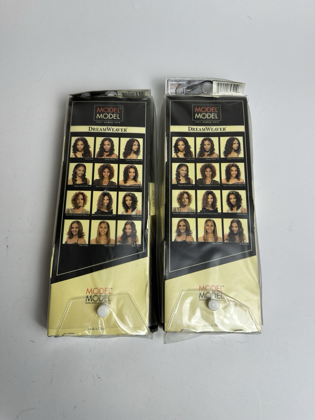 MODEL MODEL 100% Human Hair Dream Weaver Soho Curl Weaving Extension 12″ KC
