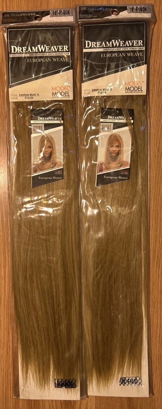100% Human Dream Weaver Hair Extensions. 18”inch. Color #14/24. 1pack For $90